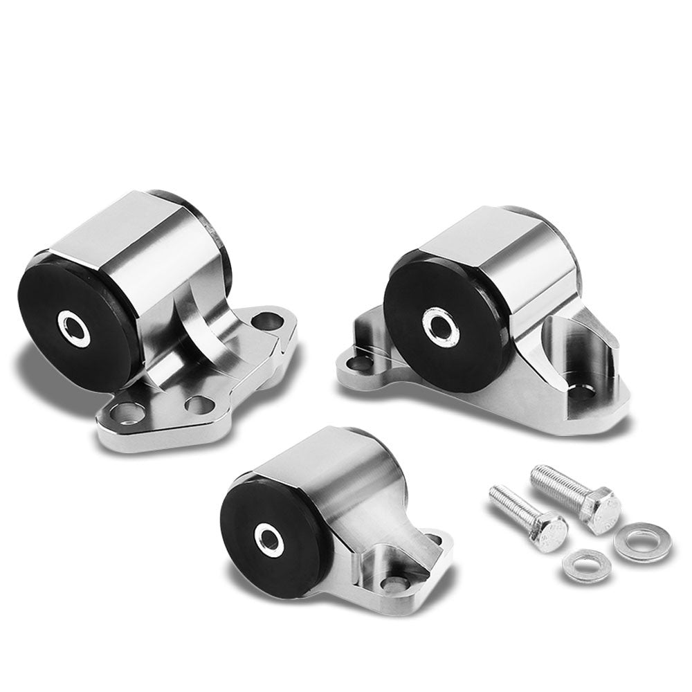 T-6061 Aluminum Black Front Engine Mount For 92-95 Civic/94-01 Integra