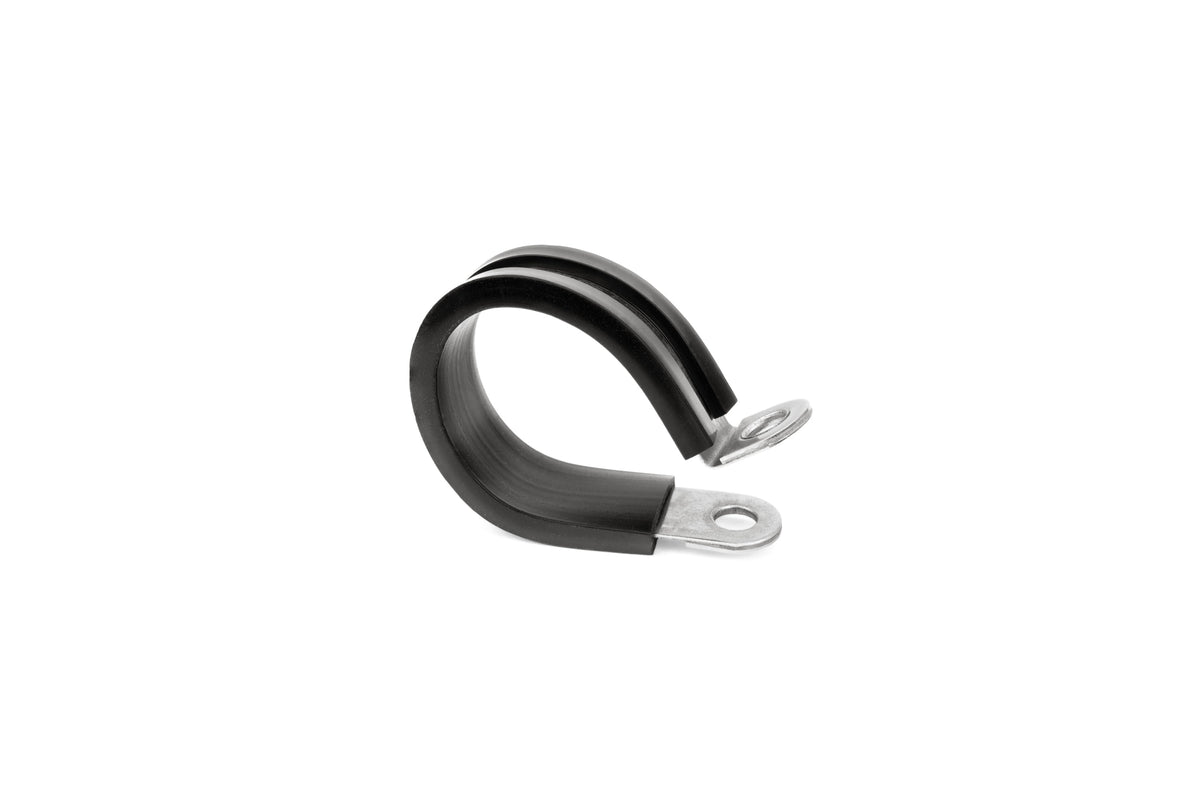 EPCC-016 1X HPS 16mm ID Stainless Steel / EPDM Cushion Loop Clamp for Tube Wire Hose