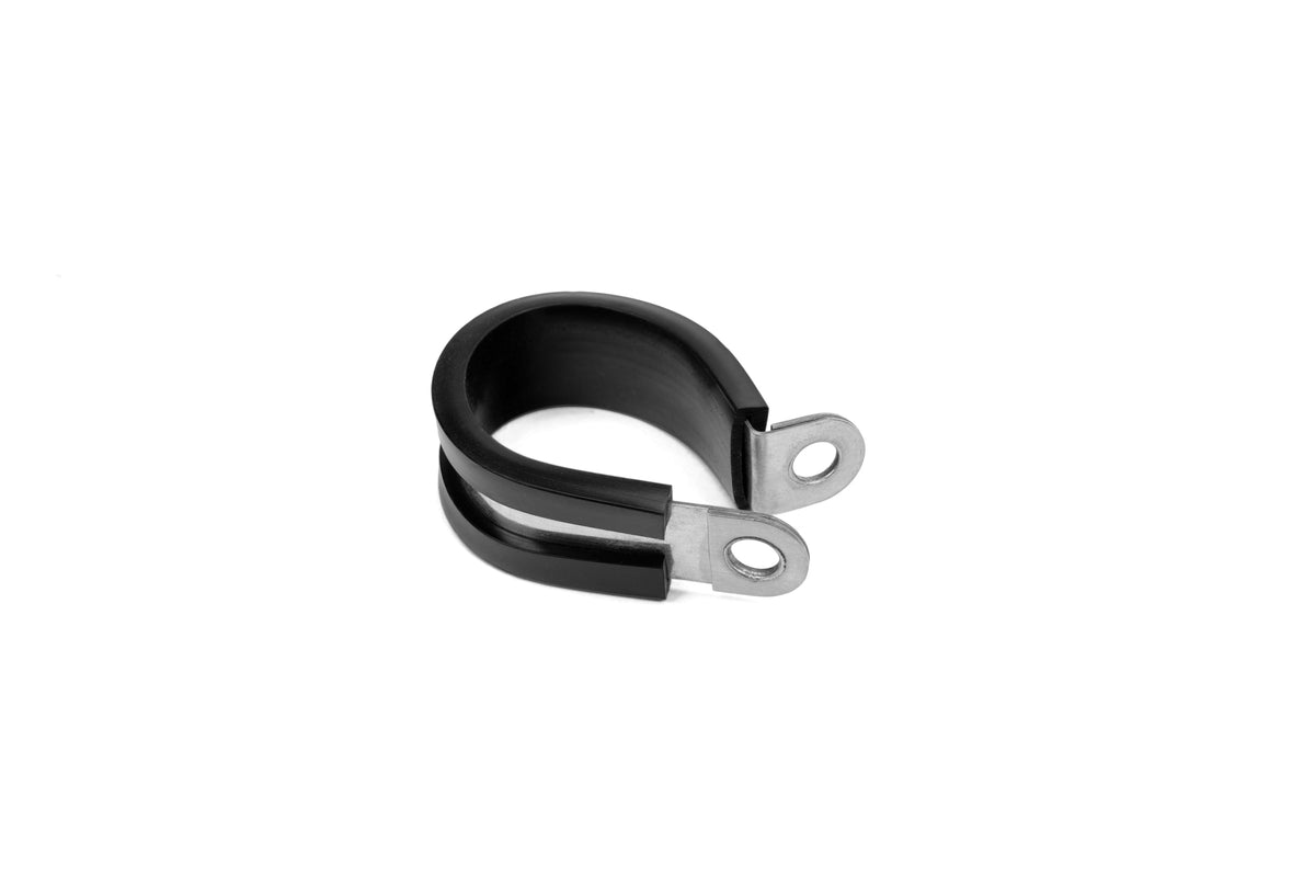 EPCC-019x10 10X HPS 19mm ID Stainless Steel / EPDM Cushion Loop Clamp for Tube Wire Hose