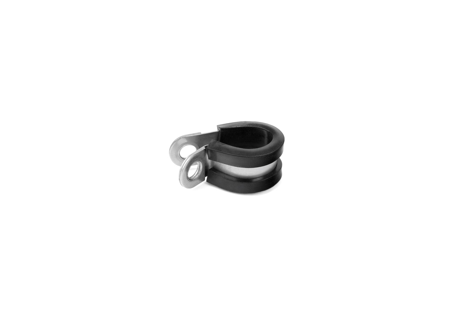EPCC-006 1X HPS 6mm ID Stainless Steel / EPDM Cushion Loop Clamp for Tube Wire Hose