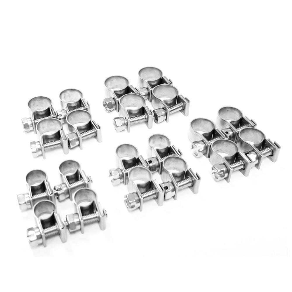 20PCs HPS Fuel Injection Hose Clamp Assortment Set FIC-SET5-0610 FIC-SET5-0610