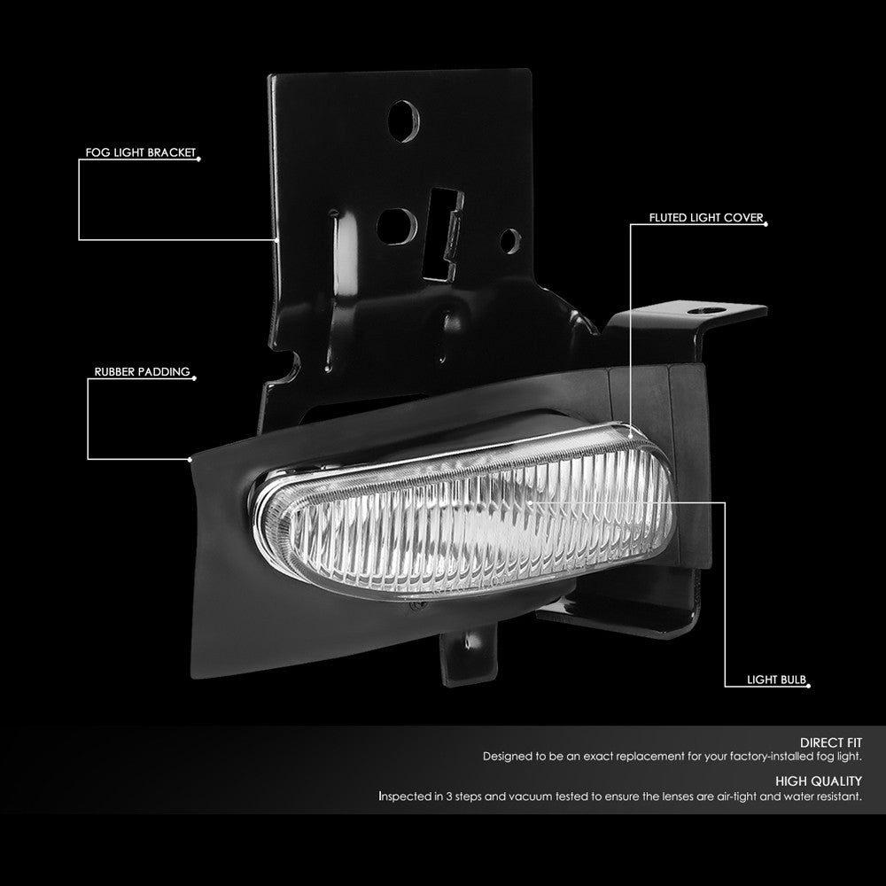 Front Bumper Replace Right Halogen Fog Light H11 Bulb For 96-98 Mustang