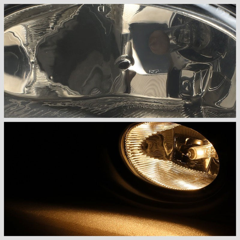 Smoke Lens Housing Driving/Bumper Fog Light For Honda 08-10 Accord Coupe CS1