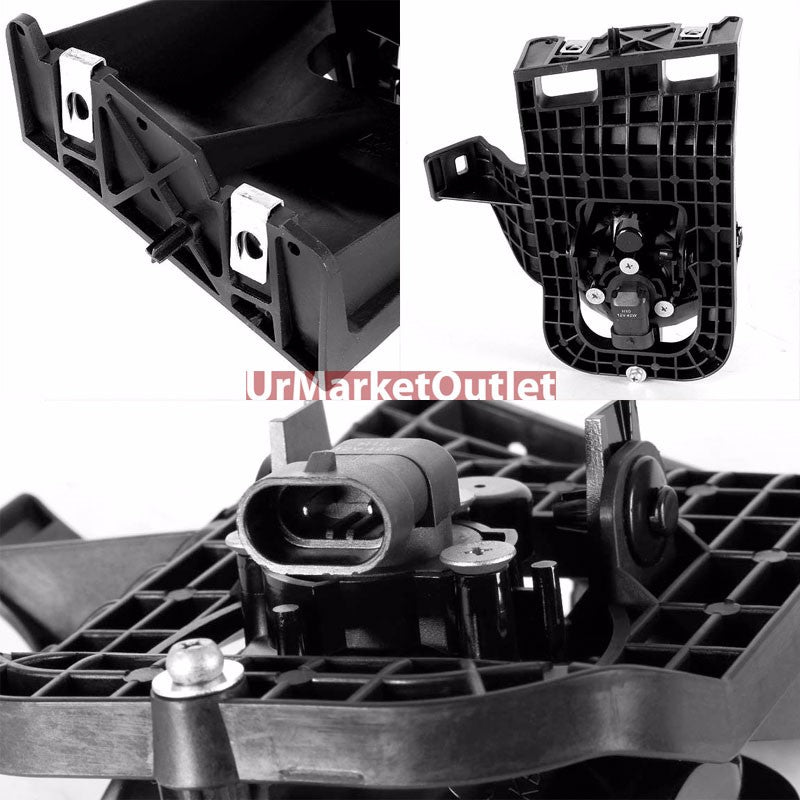 Smoke Lens Chrome Housing Front Bumper Fog Light/Lamp Kit For Ford 06-07 Ranger