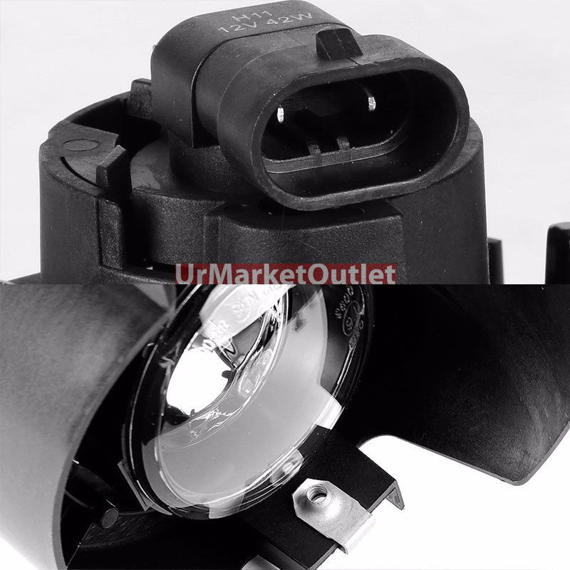 Clear Lens Chrome Housing Bumper Fog Light/Lamp For Nissan 2005 - 2015 Frontier