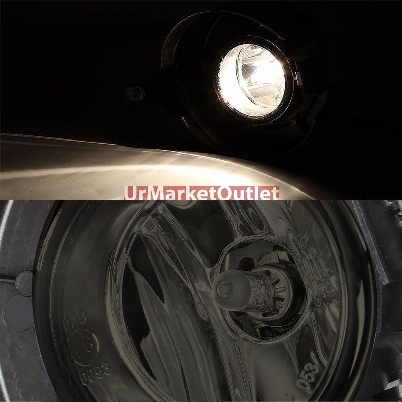 Smoke Lens Chrome Housing Bumper Fog Light/Lamp For Nissan 2005 - 2015 Frontier