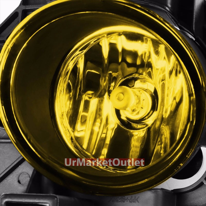 Yellow Lens Front Bumper Fog Light Lamp+Bulb For 07-09 Altima 4DR Sedan L32A