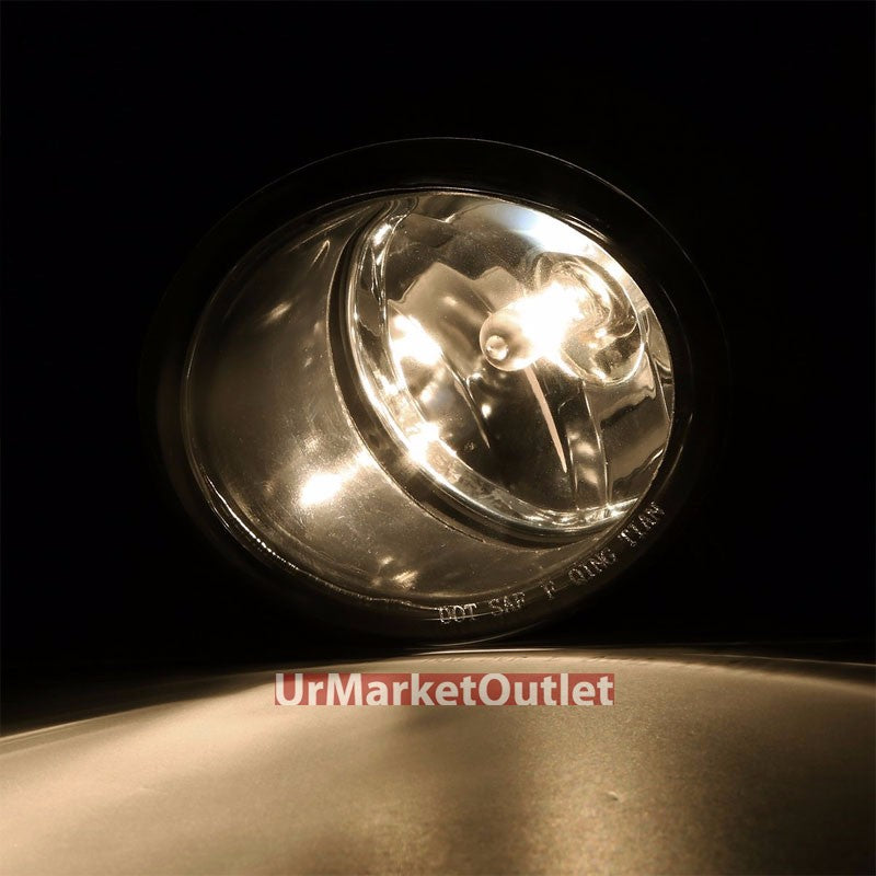 Smoke Lens Front Bumper Fog Light Lamp+Bulb For 07-09 Altima 4DR Sedan L32A