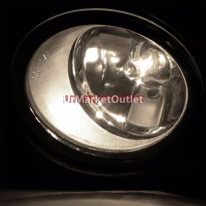 Smoke Len Front Bumper Fog Light Lamp+Bulb For Nissan 08-10 Altima D32 Coupe