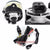 Amber Lens Bumper Round Fog Light Lamp+Bulb+Switch For 05+ Chrysler/Dodge/Jeep