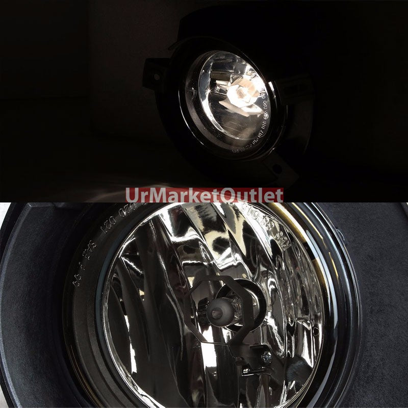 Smoke Lens Chrome Housing Front Fog Light/Lamp Kit For Ford 02-05 Explorer U152