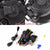 Amber Lens Chrome Housing Fog Light/Lamp Kit For Nissan 08-15 Frontier/Xterra