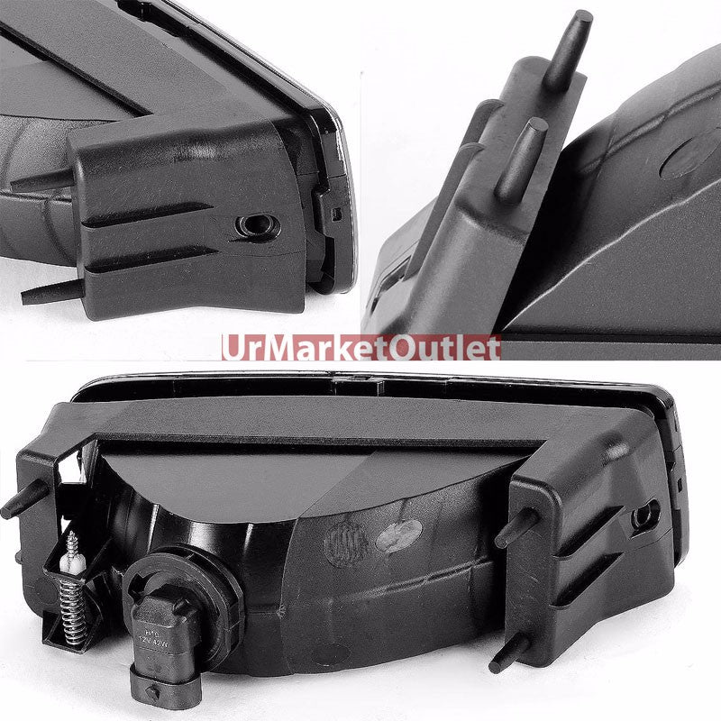 Smoke Lens Chrome Housing Bumper Fog Light/Lamp For Ford 03-06 Expedition U222