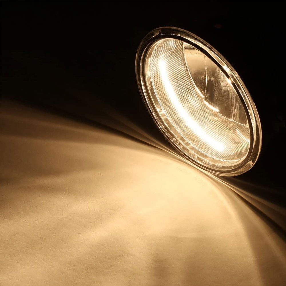 Clear Lens Bumper Reflector Fog Light Replacement Kit For 06-10 FORD F-150