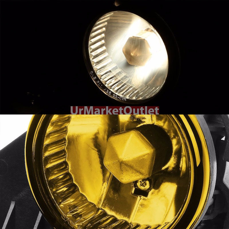Amber Lens Chrome Housing Front Bumper Fog Light/Lamp For Subaru 08-2011 Impreza