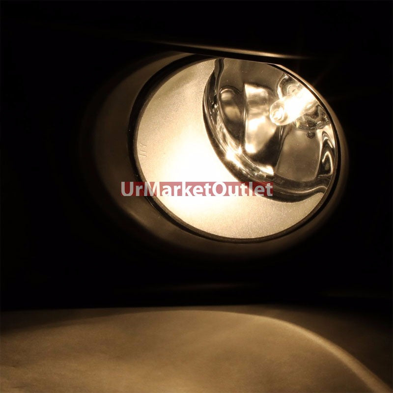 Clear Lens Front Bumper Fog Light Lamp+Bulb+Switch For Toyota 12-16 Tacoma