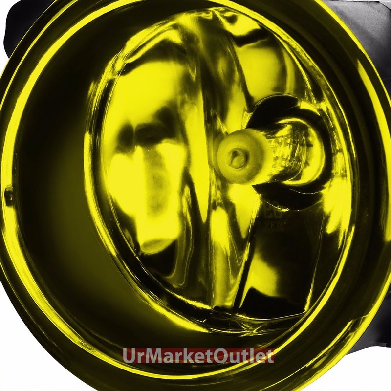 Amber Lens Front Bumper Fog Light Lamp+Bezel+Bulb+Switch For 12-15 Pilot YF3/YF4