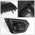 2PCs Race Bolt-On Matte Black Front Fog Light Bezel Cover For 12-14 Impreza