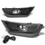 Clear Lens Front Driving Fog Light Lamp Kit++Bezel+Switch For 17-18 Honda CR-V