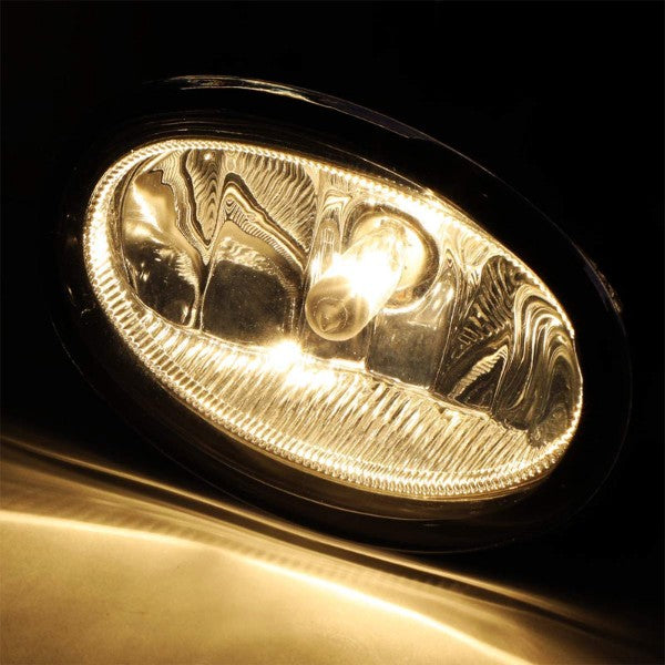 Clear Lens Front Driving Fog Light Lamp Kit++Bezel+Switch For 17-18 Honda CR-V