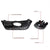 Clear Lens Front Driving Fog Light Lamp Kit++Bezel+Switch For 17-18 Honda CR-V