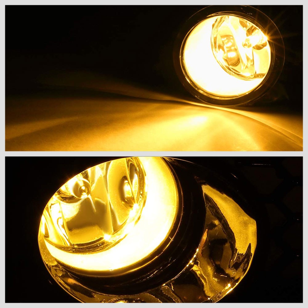 Front Bumper Amber Lens Fog Light Lamp+Bulbs For 16-18 Scion/Toyota Corolla iM