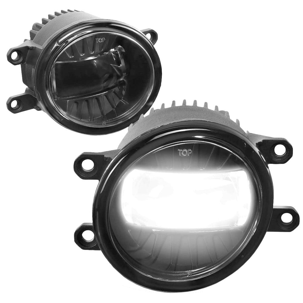 Clear Lens Bumper Projector LED Fog Light Lamp Kit For 09-13 Toyota Corolla