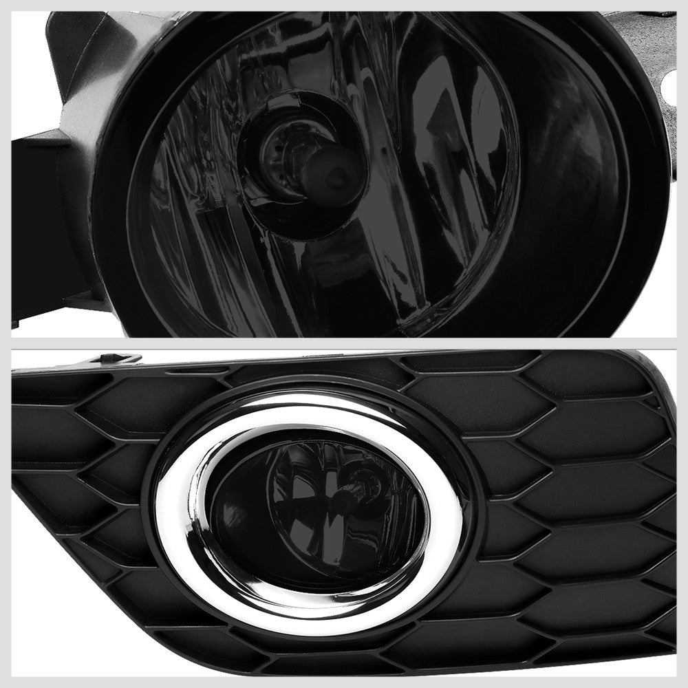 Front Bumper Replace Left/Right Halogen Fog Light W/Switch For 16-19 Sentra