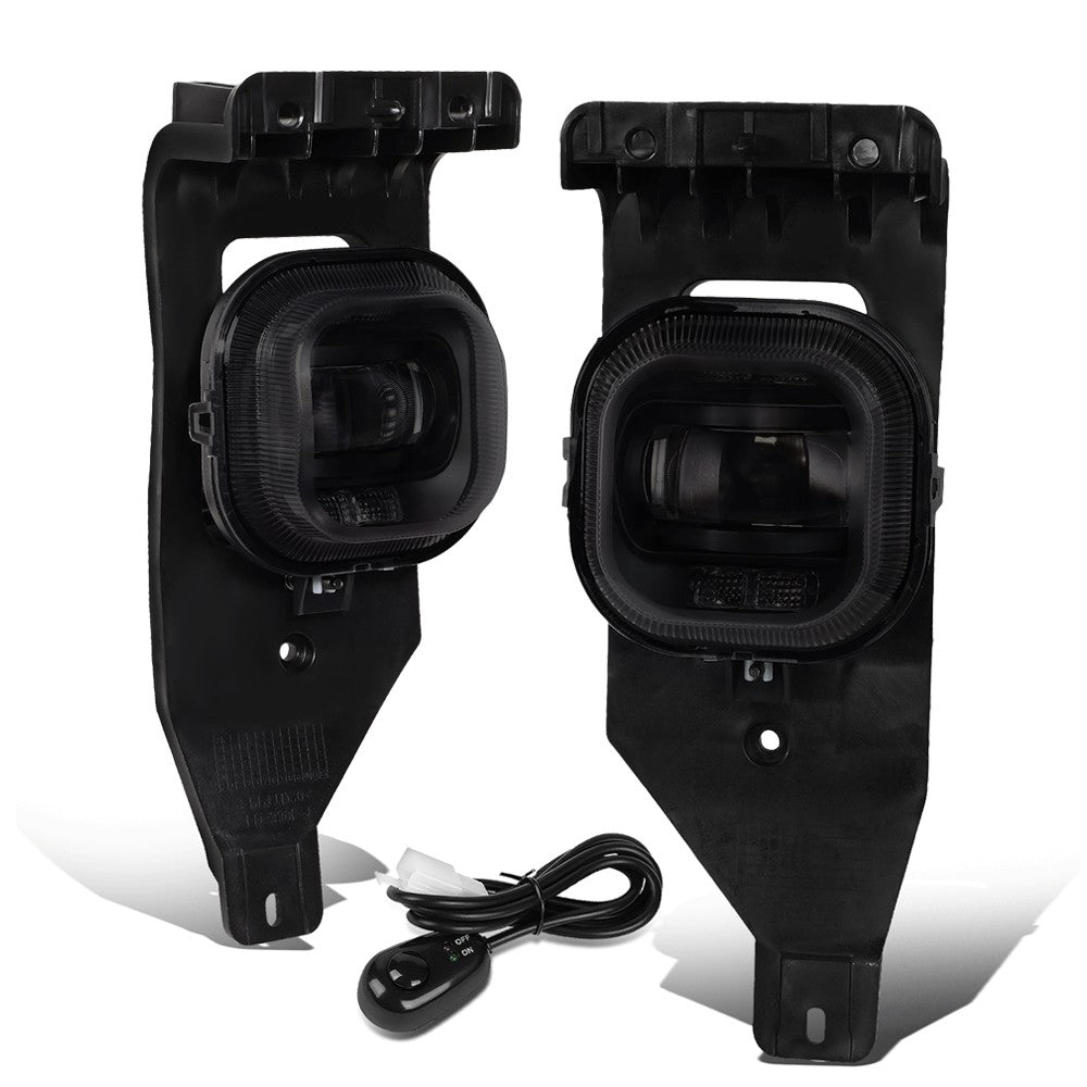 Front Bumper Replace Left/Right LED Fog Light w/Switch For 05-07 F-350 SD