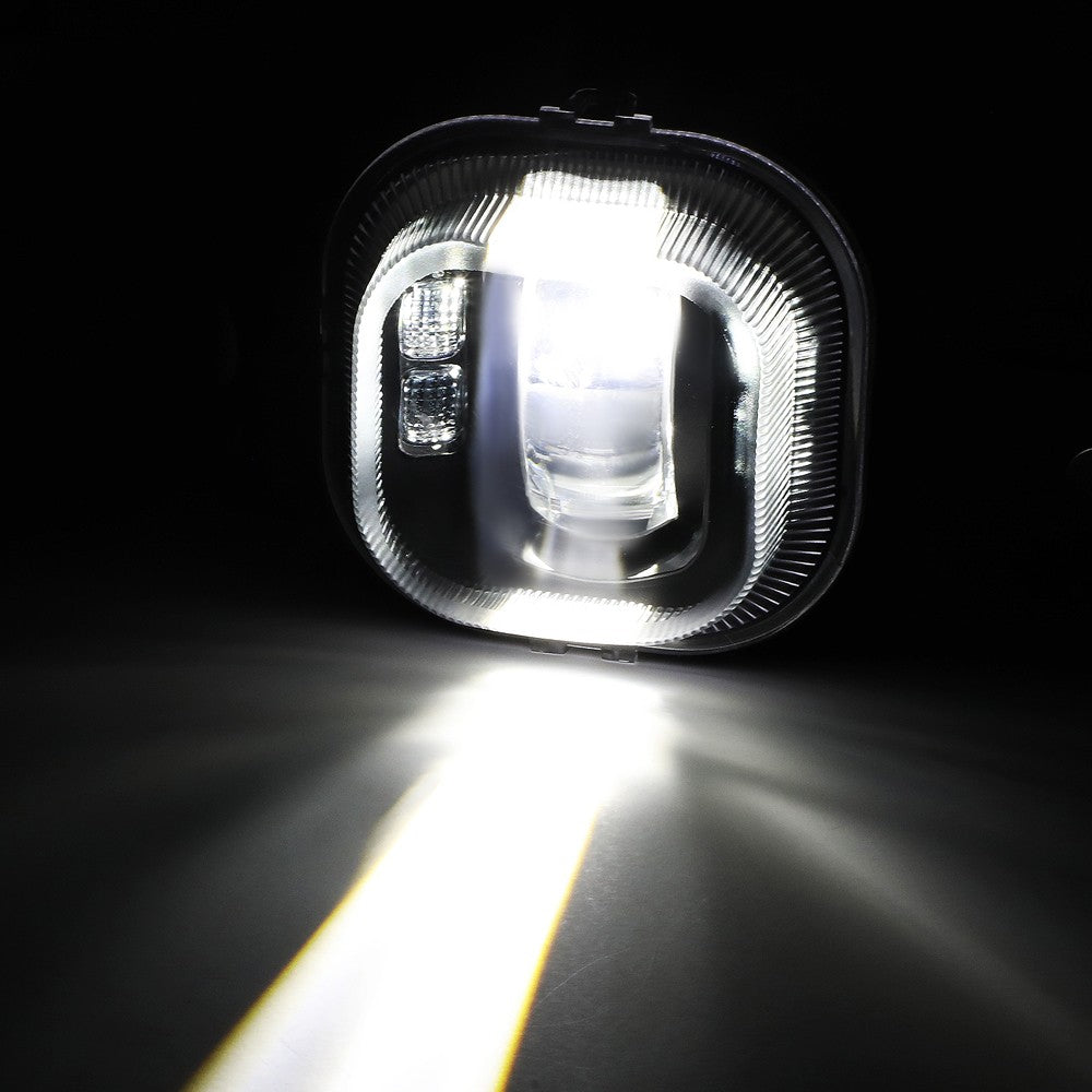 Front Bumper Replace Left/Right LED Fog Light Bulb w/Switch For 08-10 F-250 SD