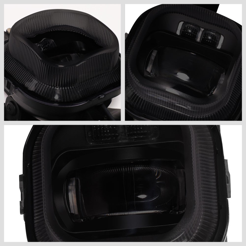 Front Bumper Replace Left/Right LED Fog Light w/Switch For 08-10 F-350 SD