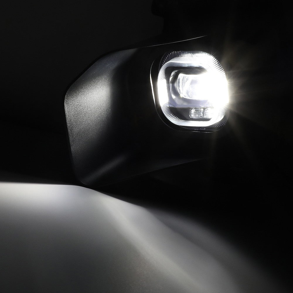 Front Bumper Replace Left/Right LED Fog Light Bulb w/Switch For 11-16 F-250 SD