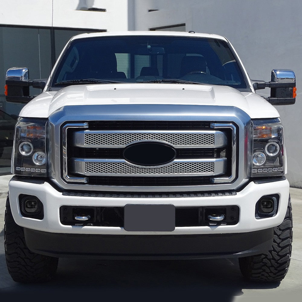 Front Bumper Replace Left/Right LED Fog Light w/Switch For 11-16 F-350 SD