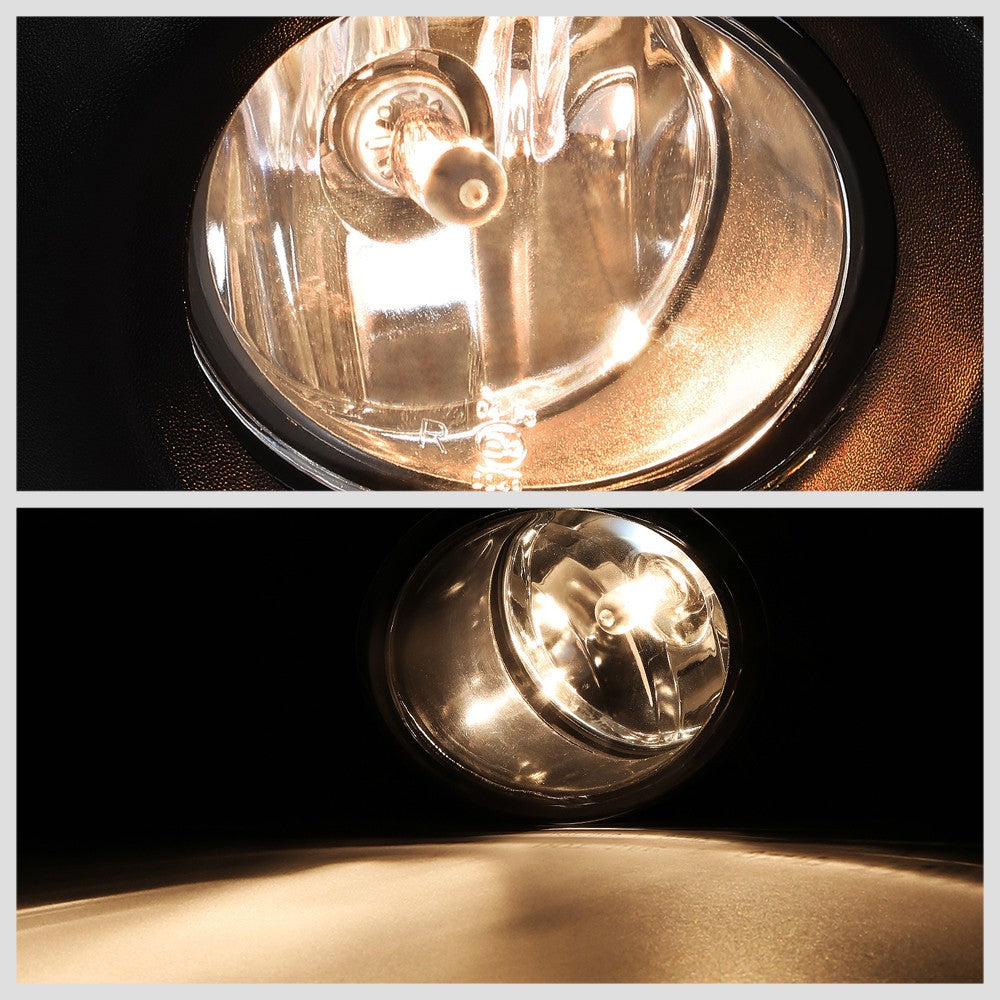 Front Bumper Replace Left/Right Halogen Fog Light w/Switch For 13-15 Altima 4Dr