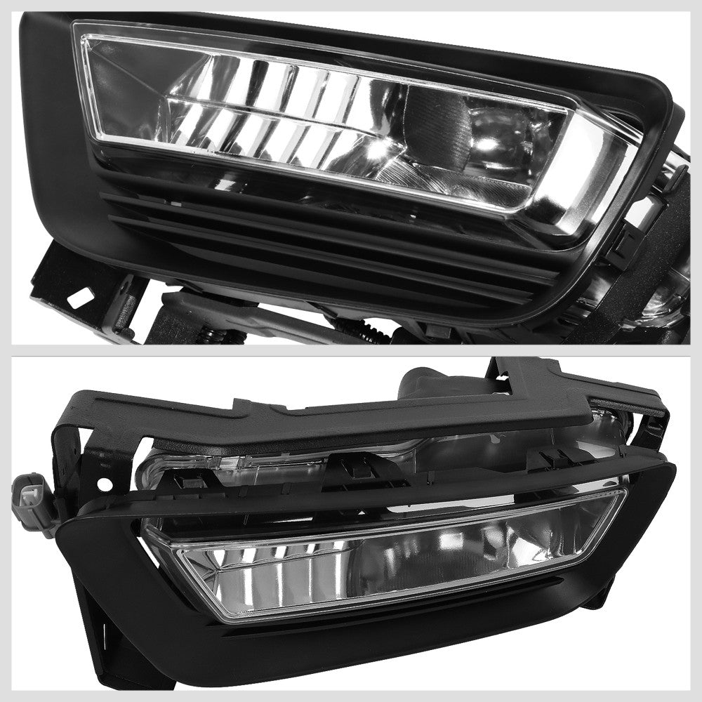 Front Bumper Replace Left/Right Halogen Fog Light w/Switch For 13-15 Altima