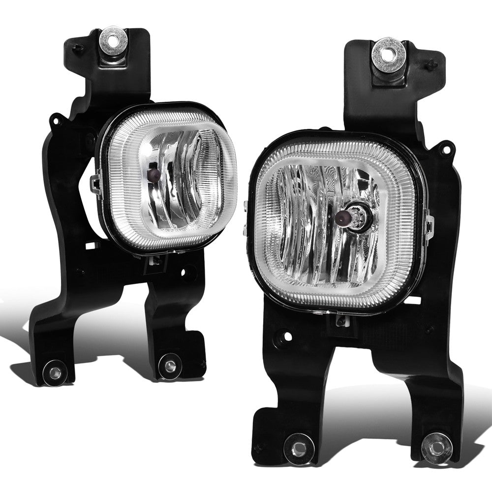 Front Bumper Replace Left/Right Halogen Fog Light H10 Bulb For 08-10 F-250 SD