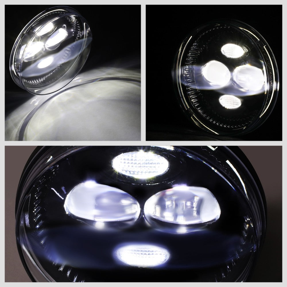 Front Bumper Replace Left/Right LED Fog Light w/Switch For 07-14 Sierra 3500 HD