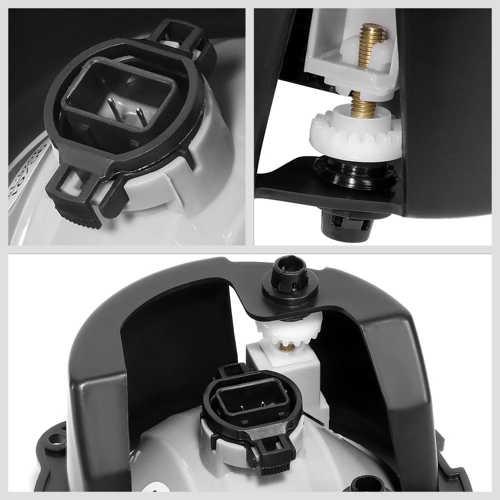 Front Bumper Replace Left/Right Halogen Fog Light w/Switch For 07-12 Escape