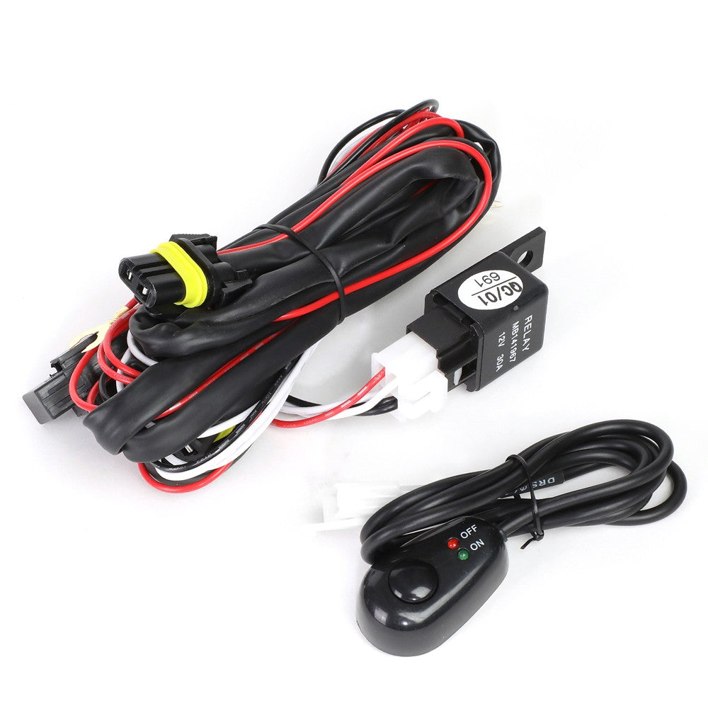 Front Bumper Replace Left/Right Halogen Fog Light w/Switch For 07-12 Escape