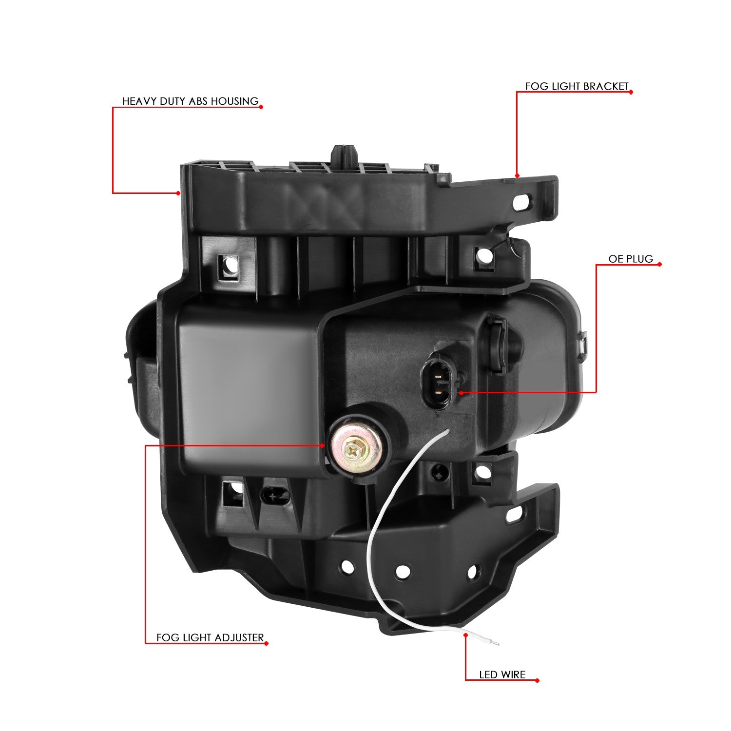 Smoked Lens LED Front Bumper Fog Light Lamps+DRL Bar w/Switch For 19-22 Ram 1500 (DT 5th)