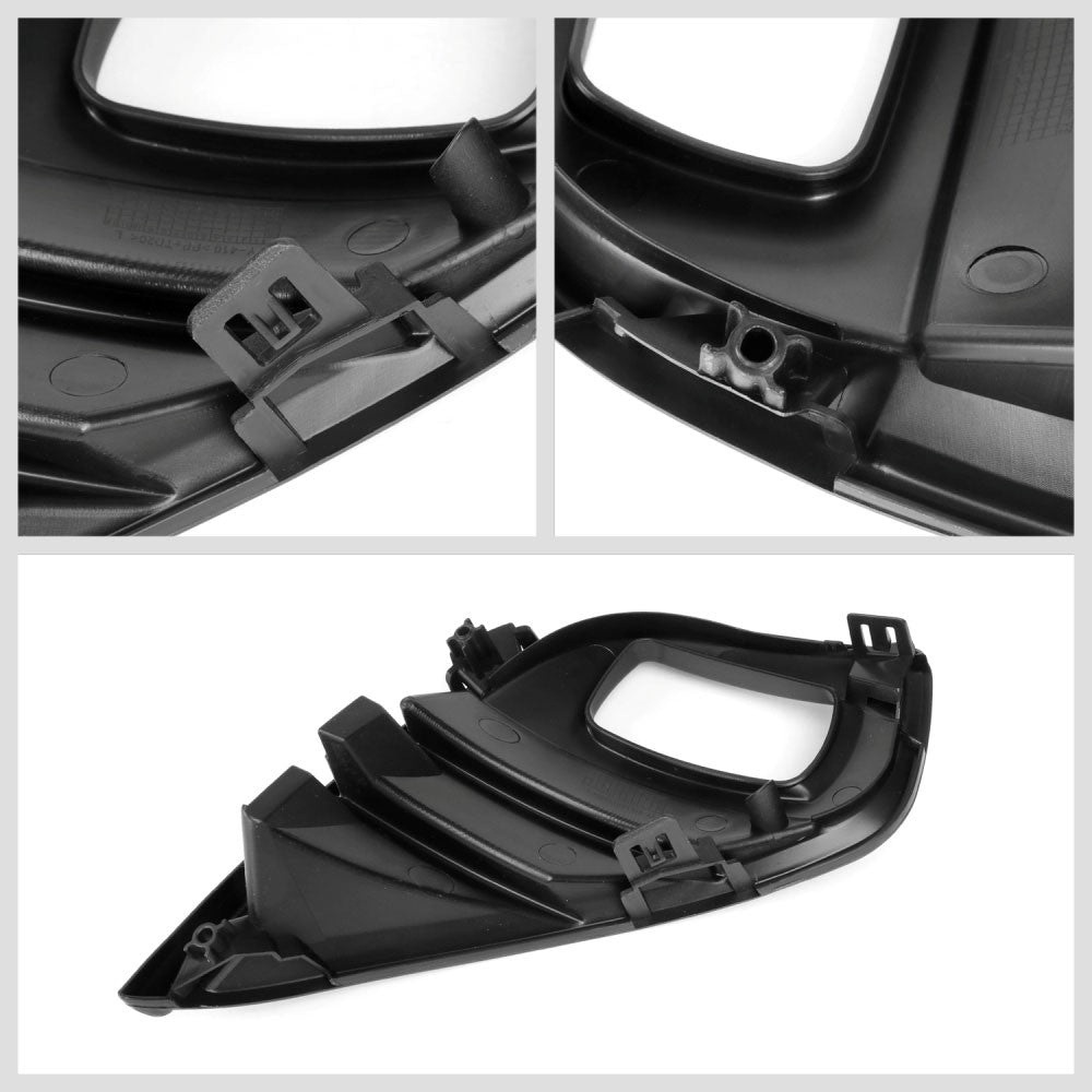 Clear Lens LED Front Bumper Fog Light Lamps w/Switch For 20+ Toyota Highlander (XU70 4th)