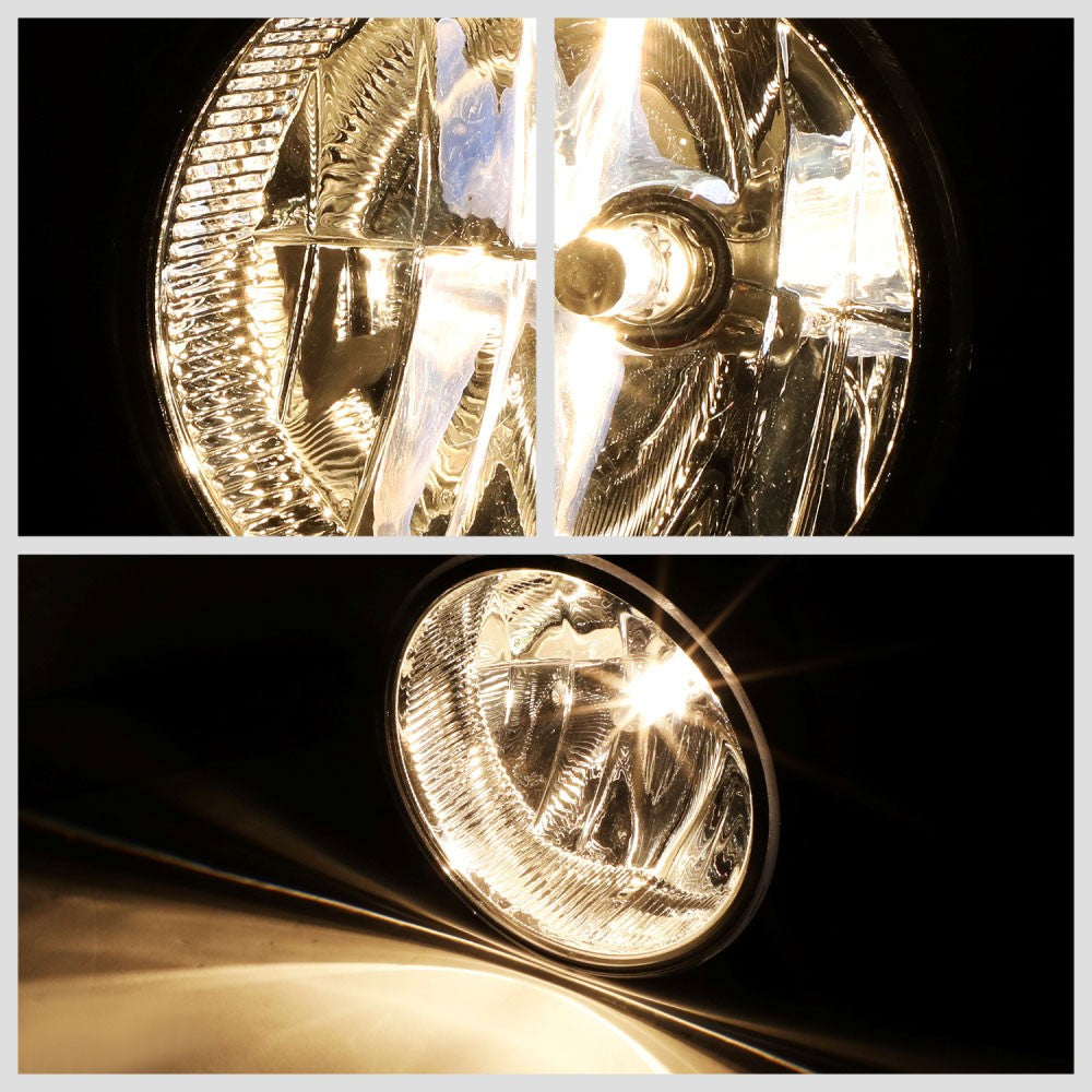 Clear Lens Front Bumper Fog Light Lamps +Switch For 06-10 F-150/06-10 Mark LT