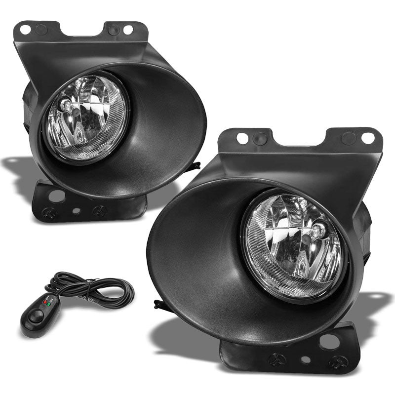 Front Bumper Driving Fog Light Lamp Kit Bezel+Bulbs Clear Lens For 06-08 Mark LT