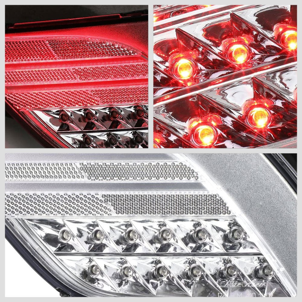 Clear Lens Rear LED DRL/Brake Light/Turn Signal Bumper Light For 13-16 CX-5 KE