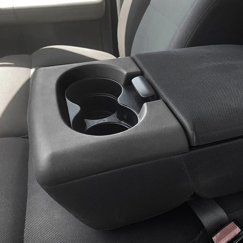 Graphite Gray Console Cup Holder Trim For 04-14 F-150 40/20/40 Bench Seats