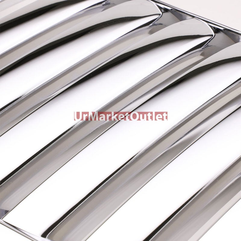 Chrome Vertical Style Replacement Front Grille For Cadillac 06-11 DTS 4.6L DOHC