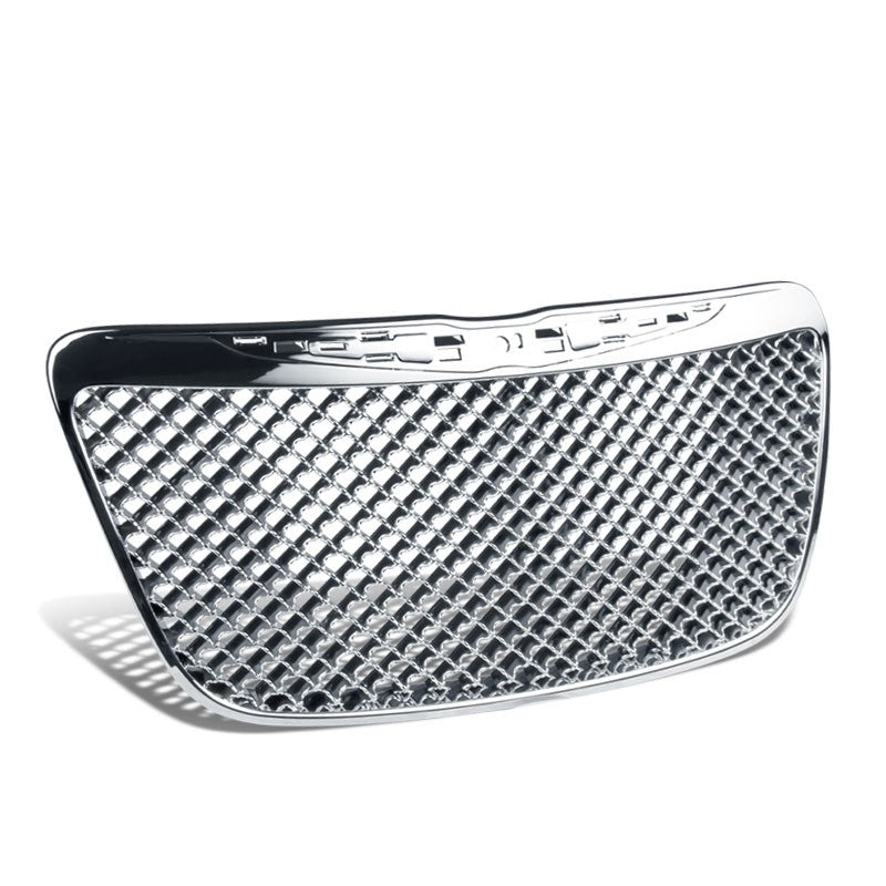 Chrome Diamond Mesh Style Replacement Grille For 11-13 300 V6/V8 3.6L/5.7/6.4L