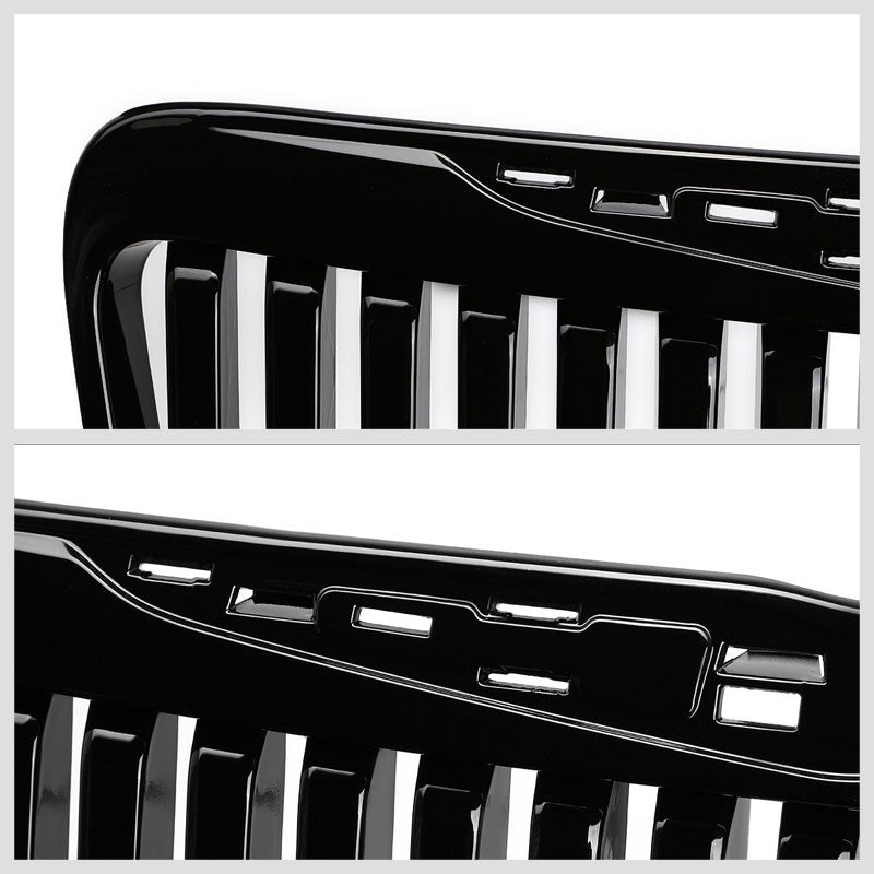 Black Vertical Style Replacement Grille For 11-13 300 LD V6/V8 3.6L/5.7/6.4L