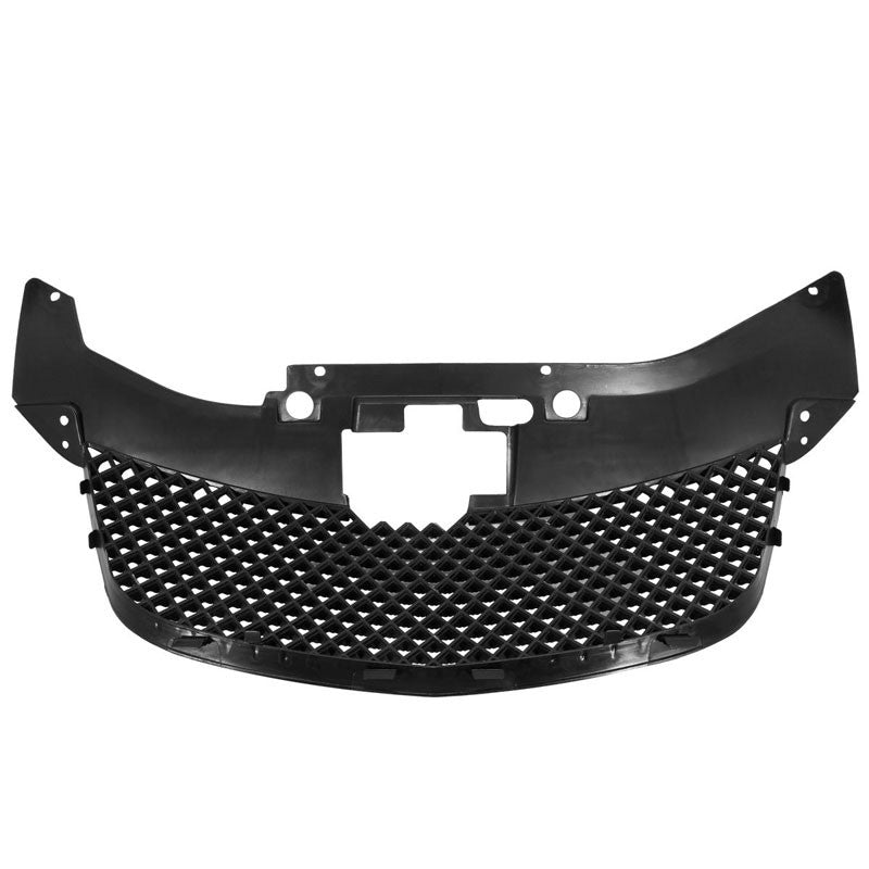 Black Diamond Mesh Style Replacement Front Grille For 07-10 Sebring DOHC/SOHC