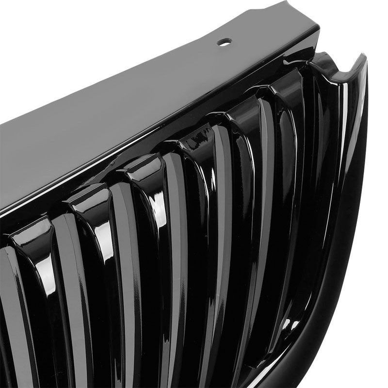 Black Vertical Style Replacement Grille For Ford 02-05 Explorer U152 V6/V8 SOHC